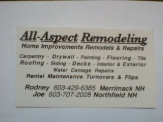 Avatar for j.s. neveu enterprises / all aspect remodeling