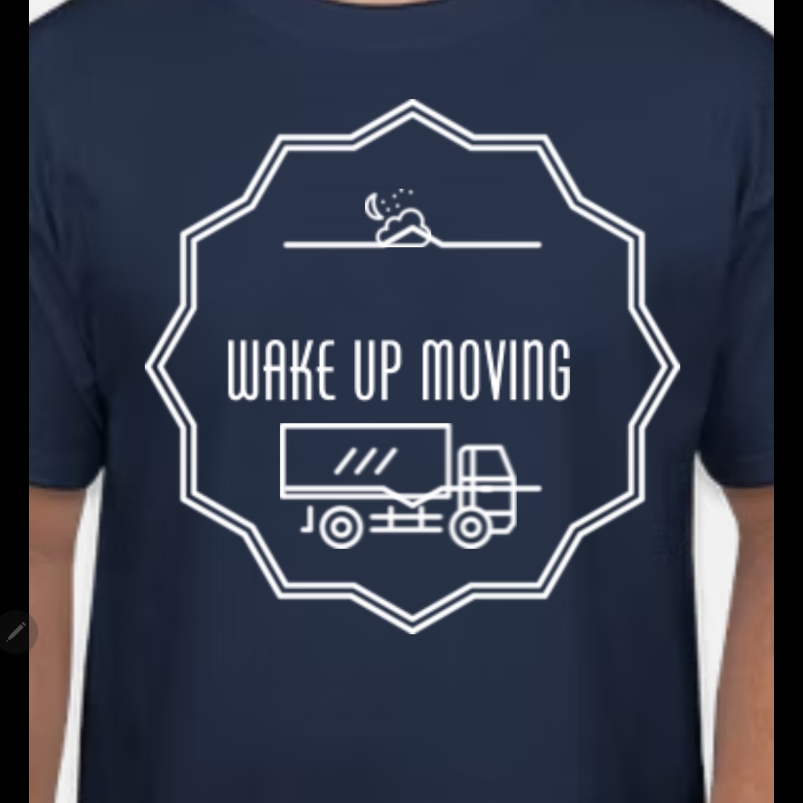 Logo for WakeUp Moving LLC