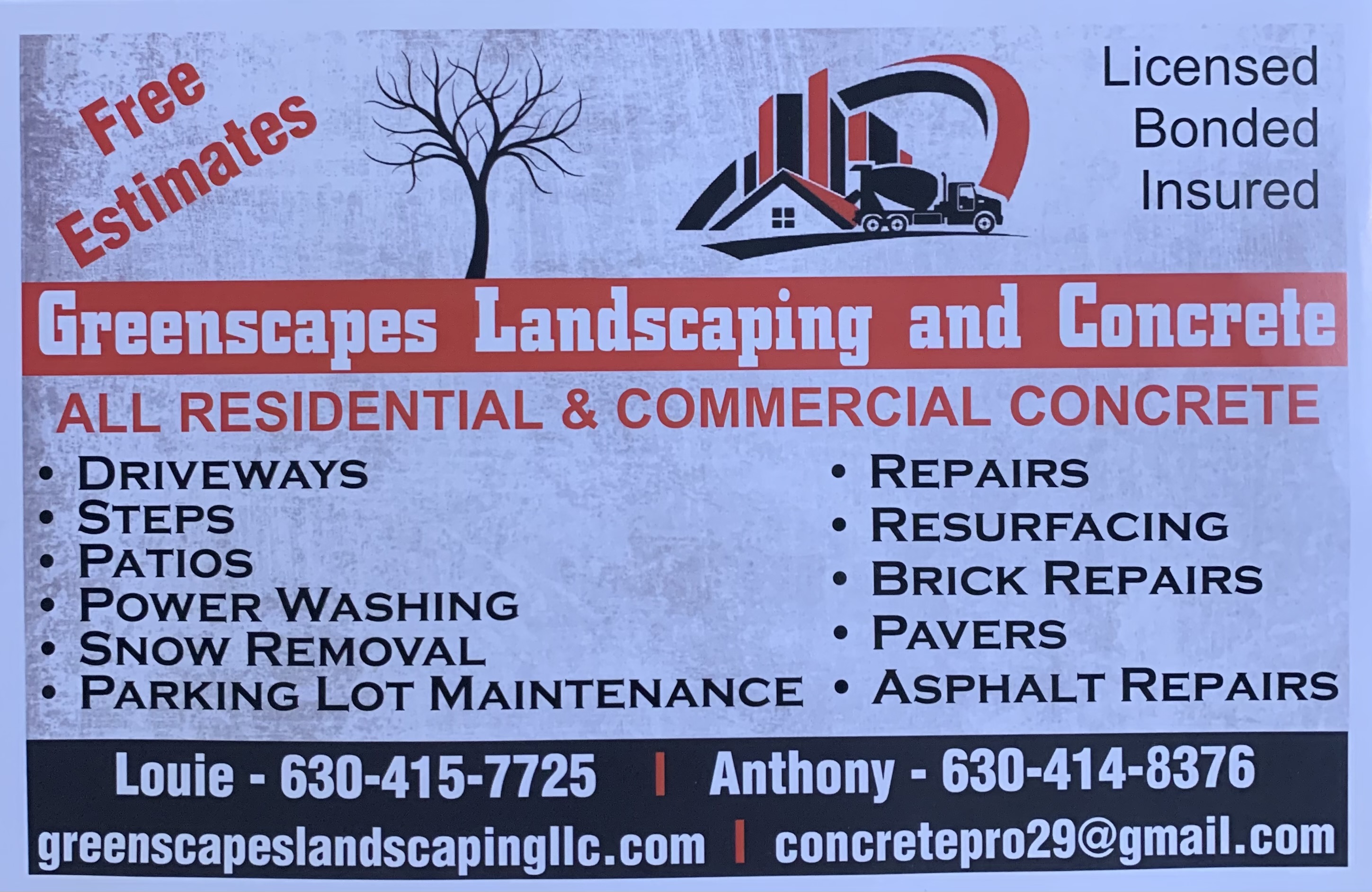 Avatar for Greenscapes landscaping and concrete
