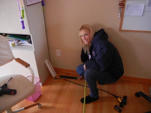 Kim cleaning vents