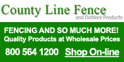 Logo for County Line Fence Co