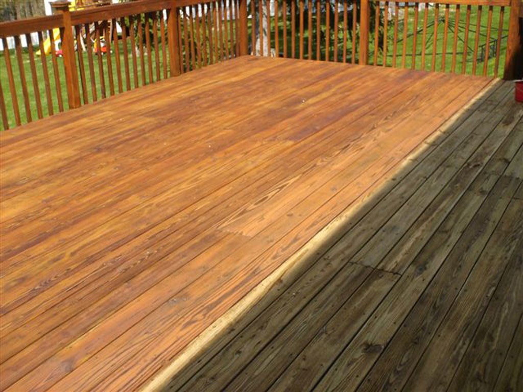 deck cleaning 2010