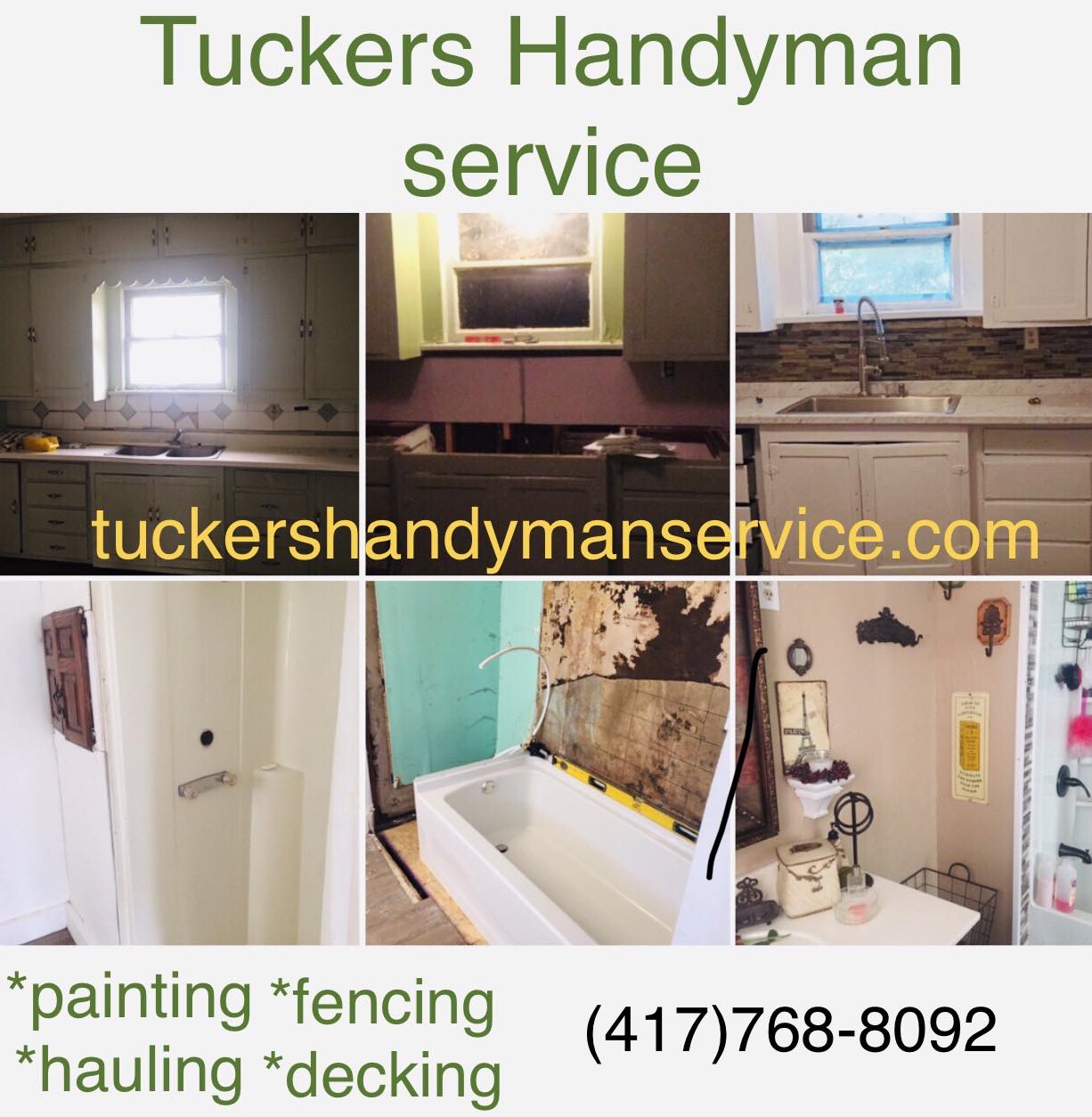Avatar for Tucker's 1 Handyman Service