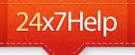 24x7 Help US logo