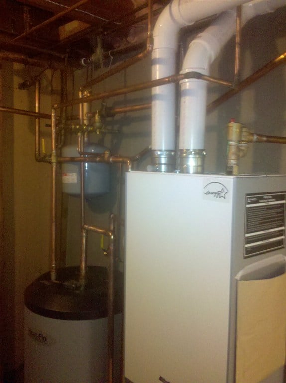 Condensing High Efficiency Direct Vent Boiler