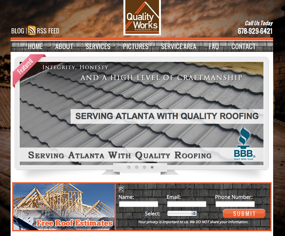Quality Atlanta Roofing logo