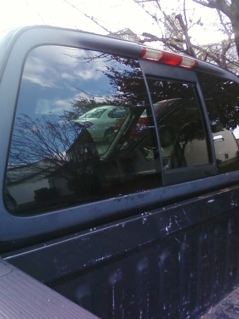 back glass ford truck
