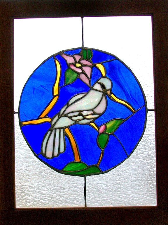Stained Glass Dove