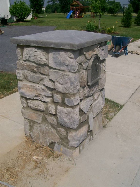 Mail Box Pillar