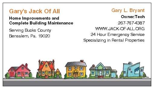 Gary's jack of all logo