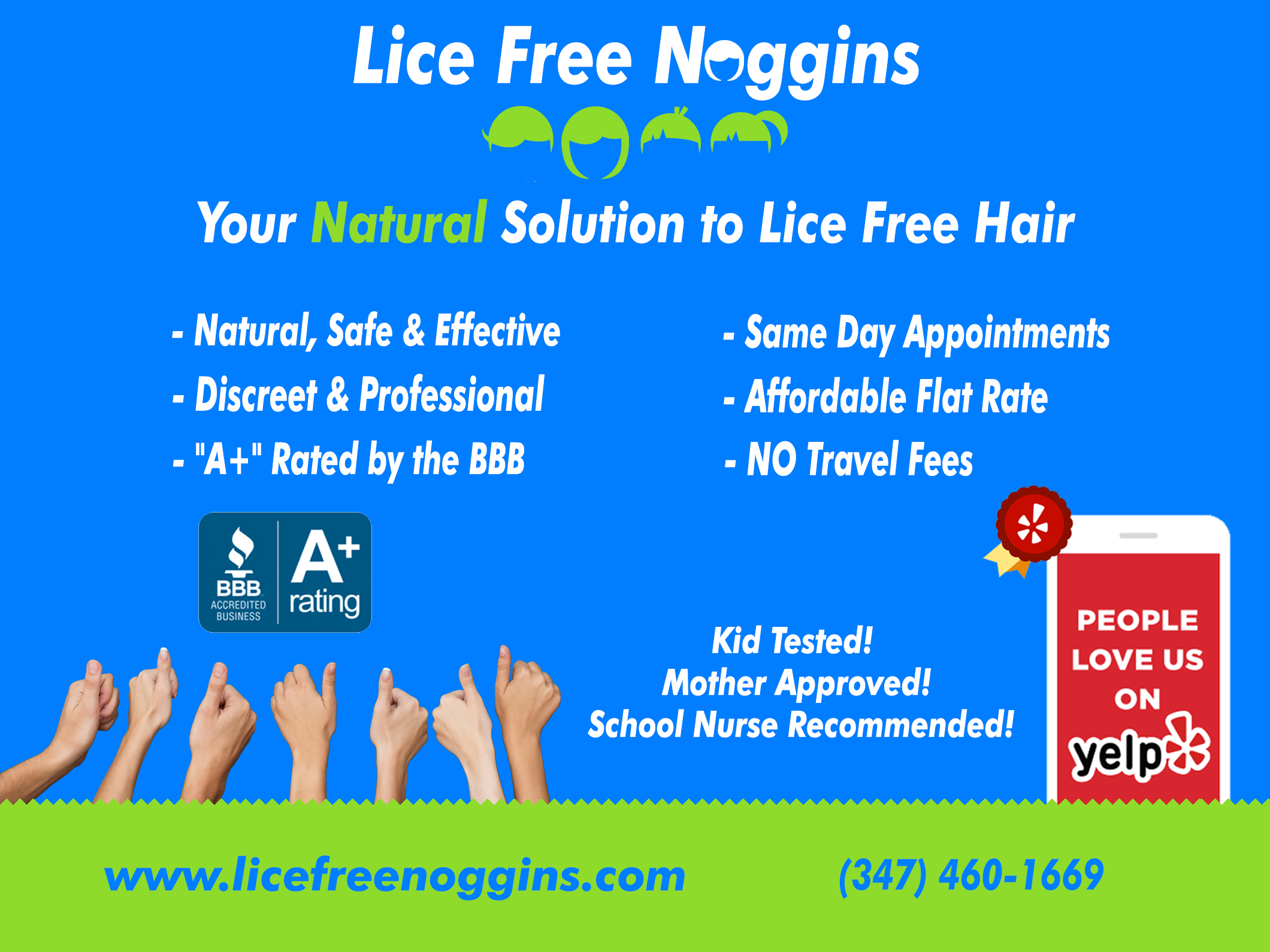 Lice Free Noggins NYC- Lice Removal Service logo