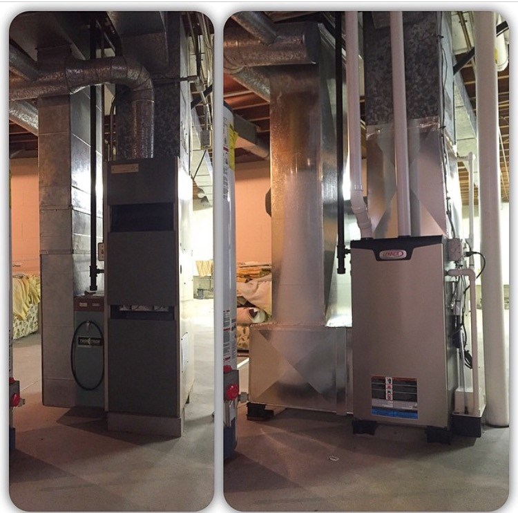 furnace changeout