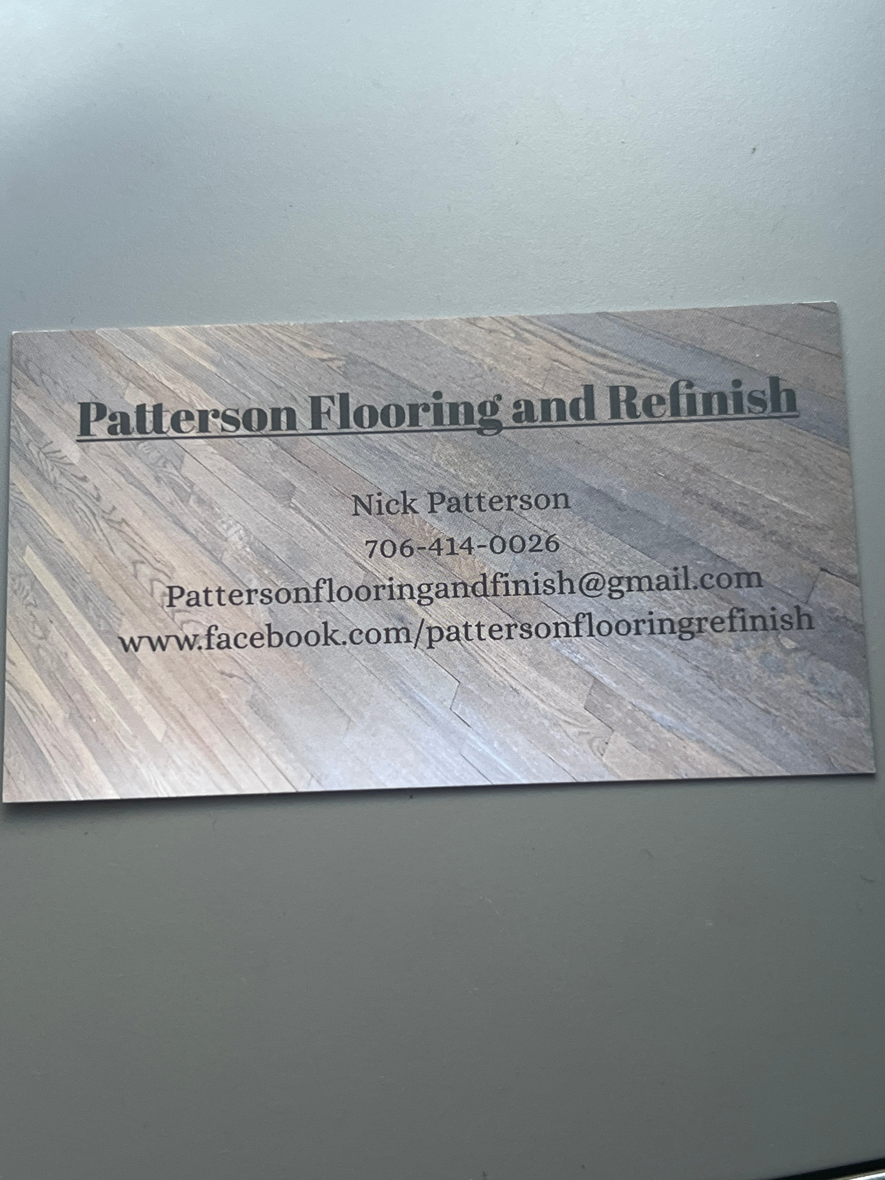 Avatar for Patterson flooring and finish