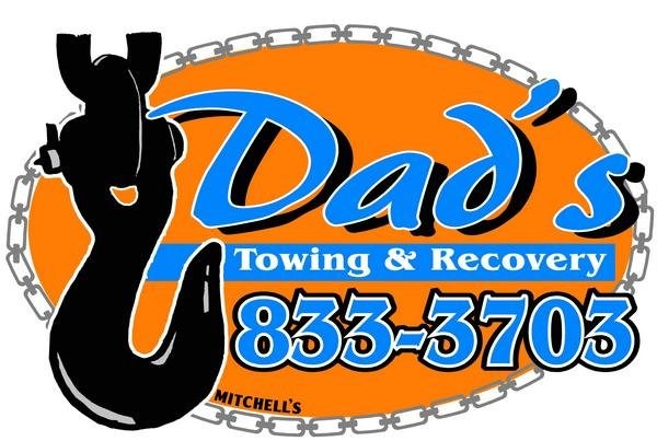 Logo for DAD'S TOWING SERVICE
