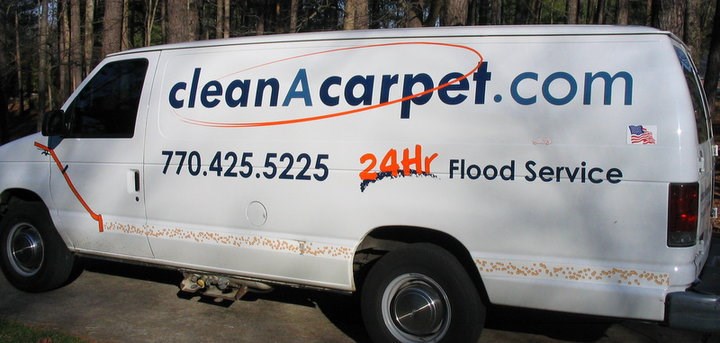 Logo for cleanAcarpet.com