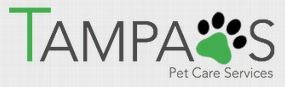 Logo for Tampaws Pet Care