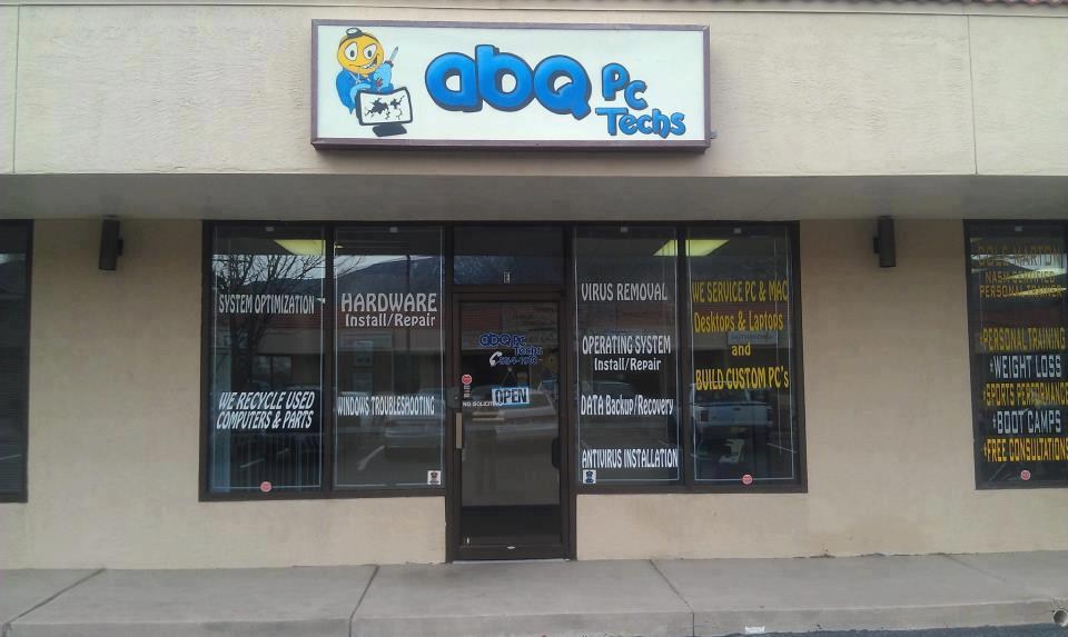 ABQ PC Techs office front