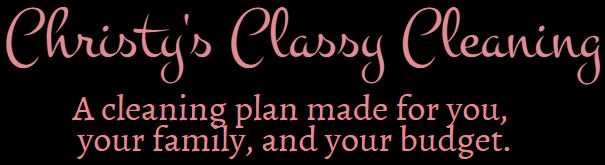 Christy's Classy Cleaning logo
