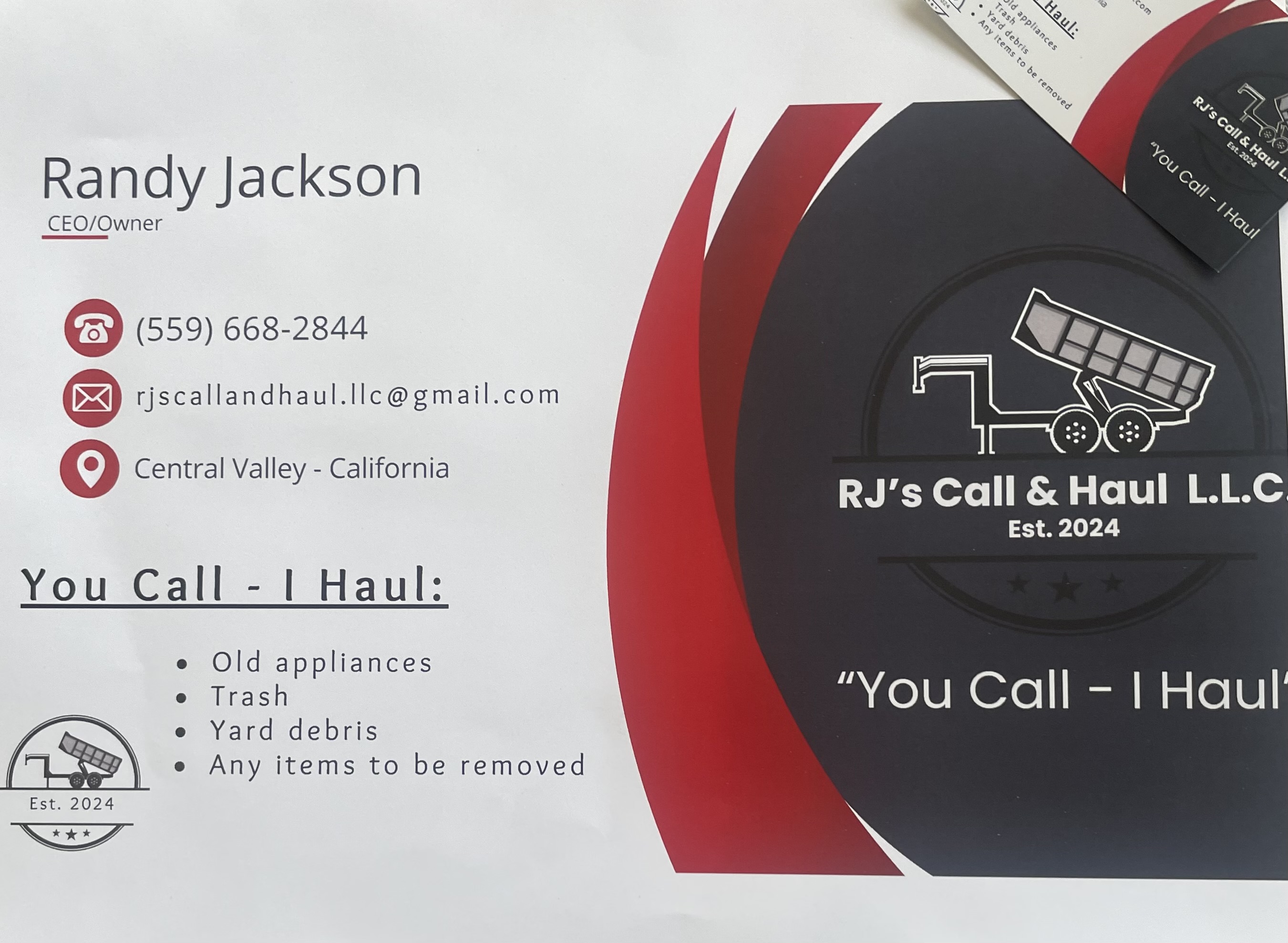 Avatar for RJ’s Call & Haul LLC