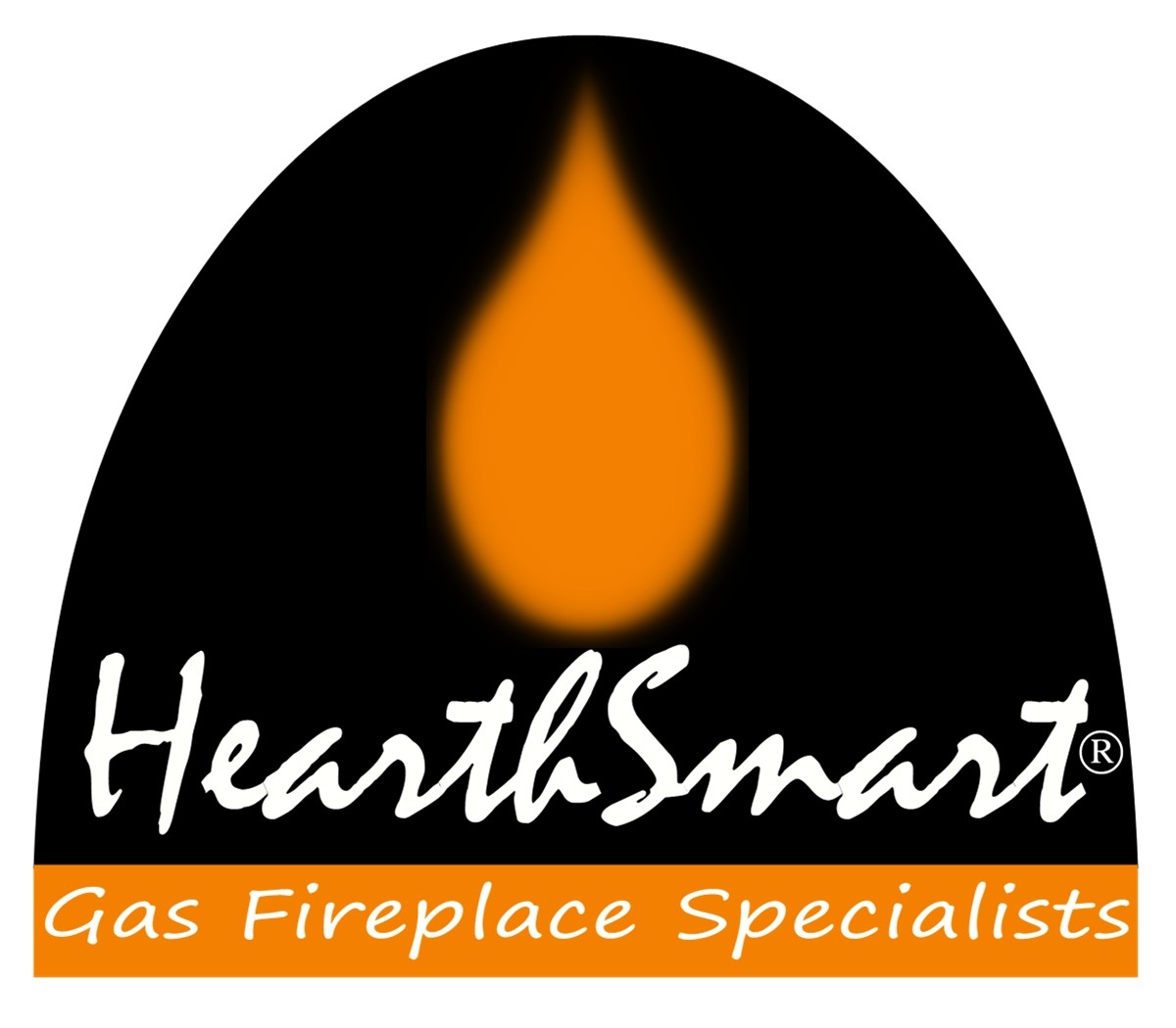 Logo for HearthSmart Gas Fireplace Specialists