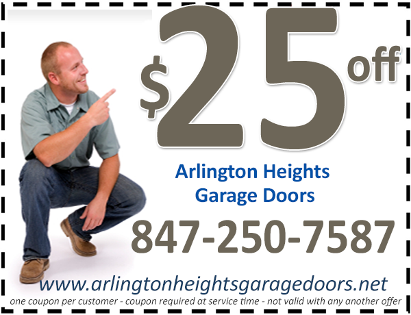 Logo for Arlington Heights Garage Doors