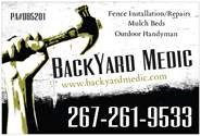 Logo for BACKYARD MEDIC