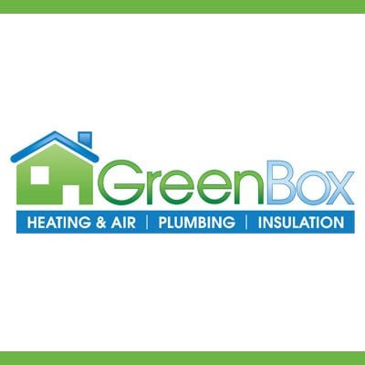 Logo for Green Box heating and air