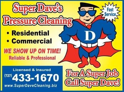Logo for Super Dave's Pressure Cleaning