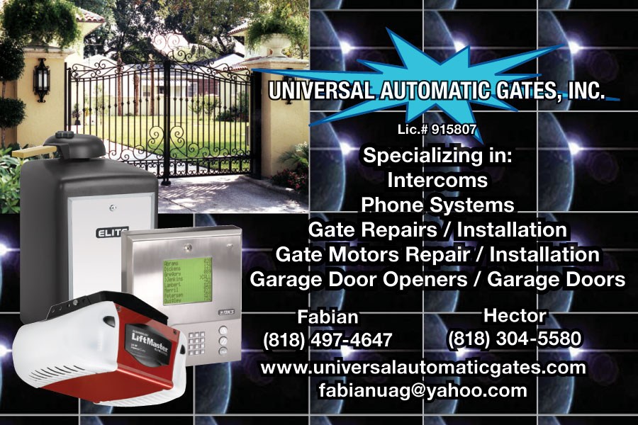 Universal Automatic Gates logo