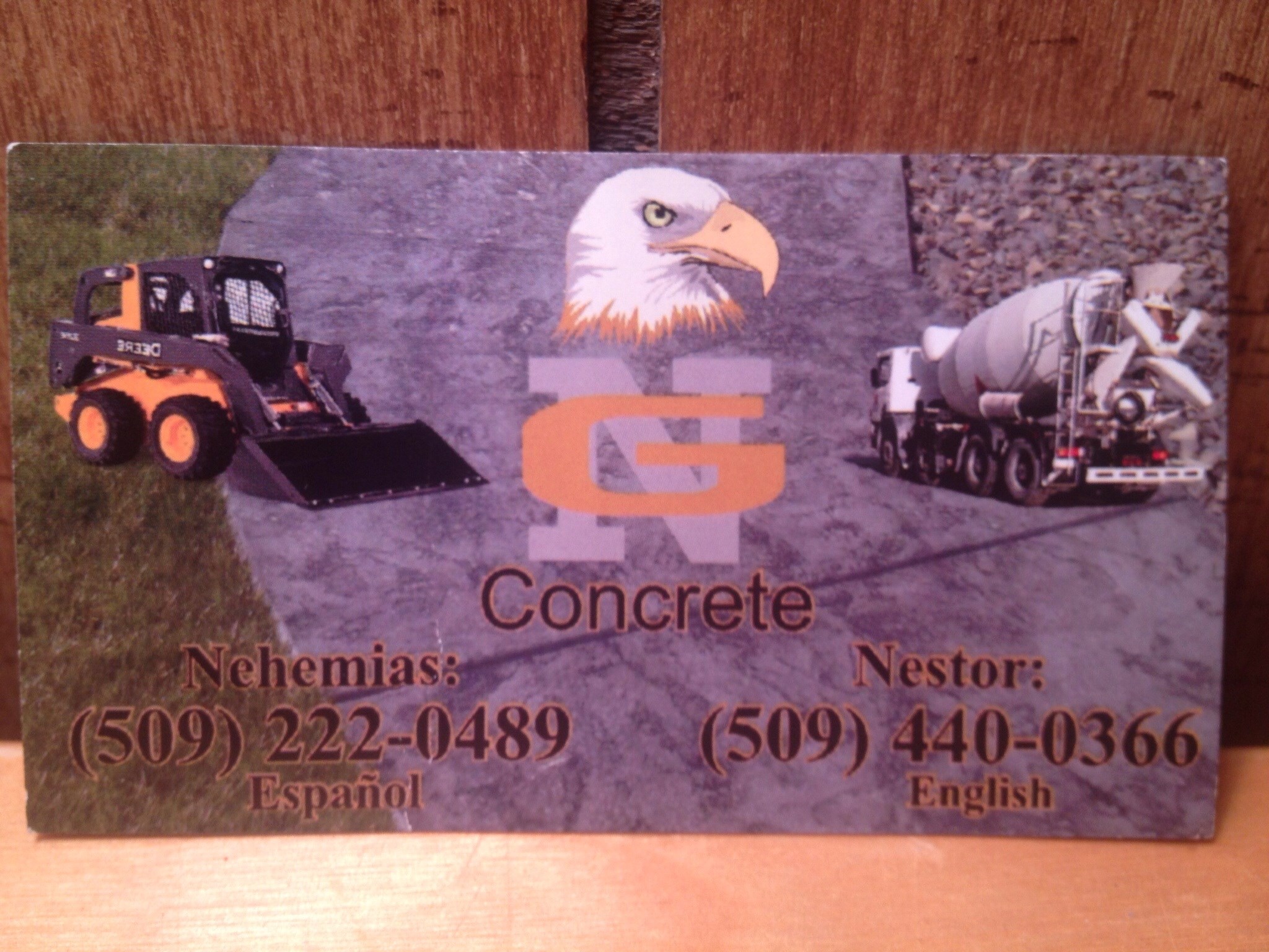 NG Eagle Concrete logo