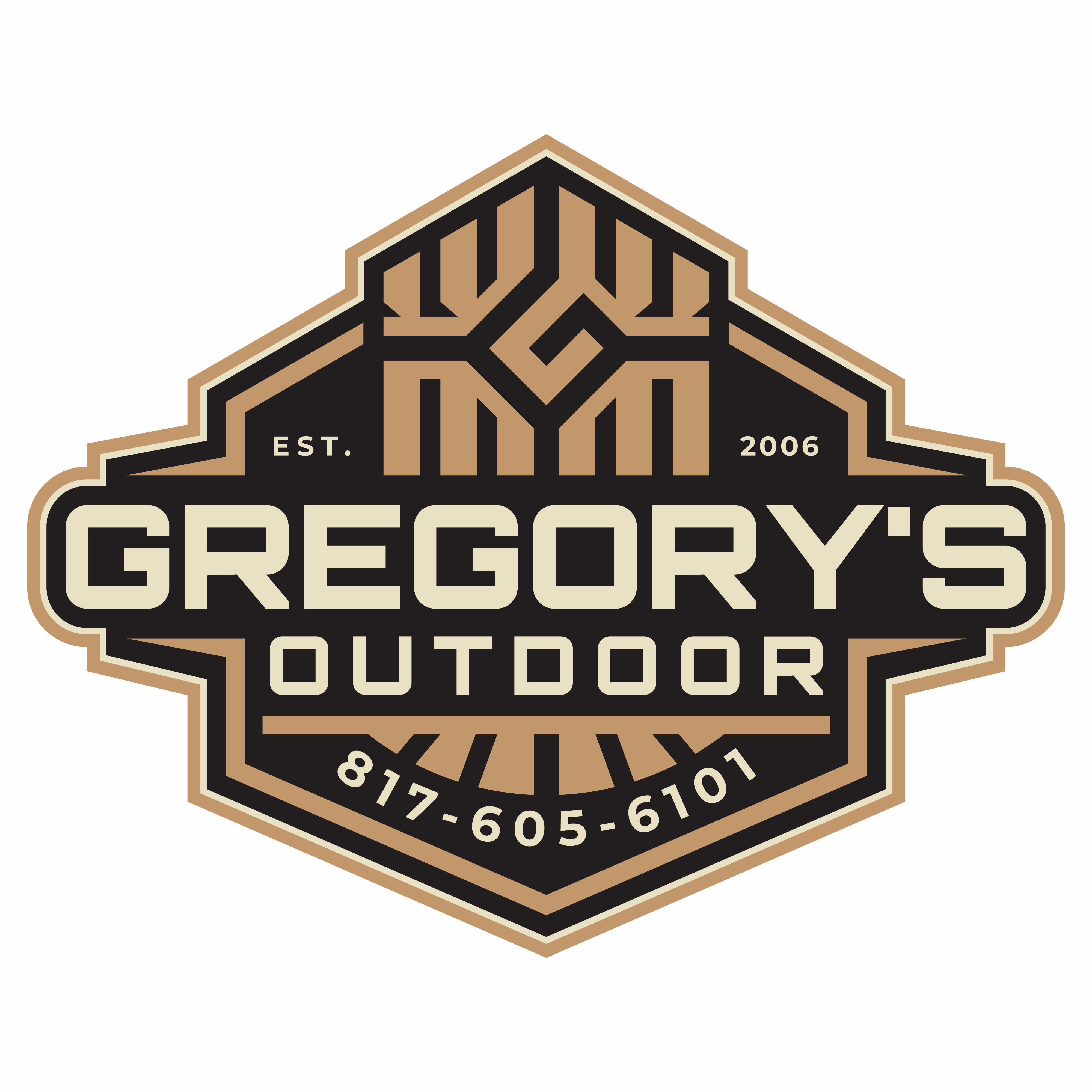 Logo for Gregory's Custom Fence & Outdoor