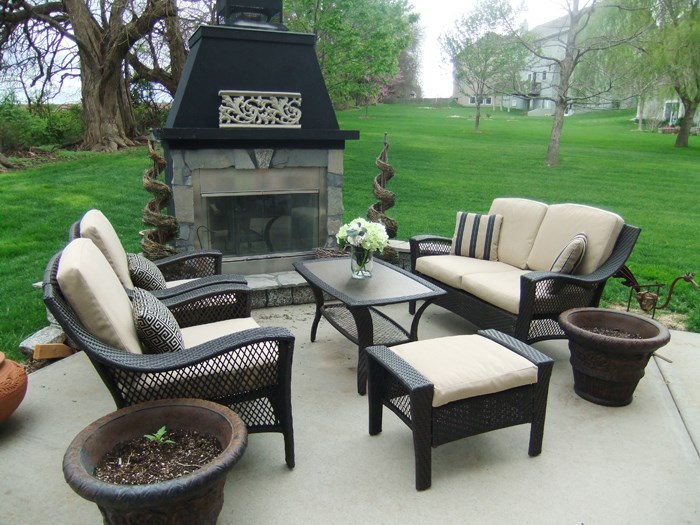 Outdoor Cushions Re-upholsterd