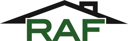 Logo for RAF Construction LLC
