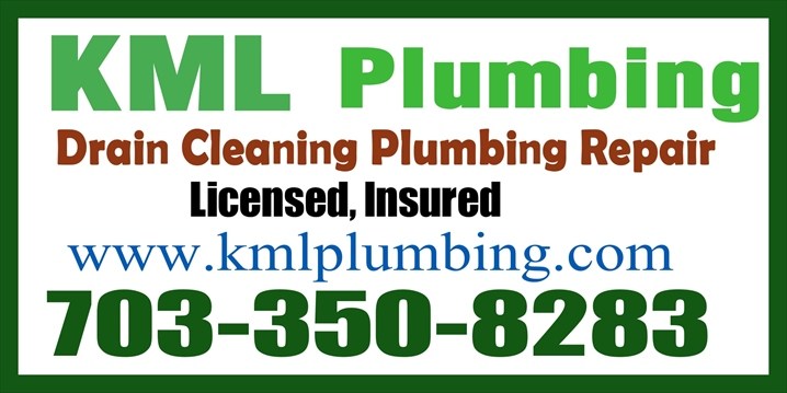 KML Plumbing logo