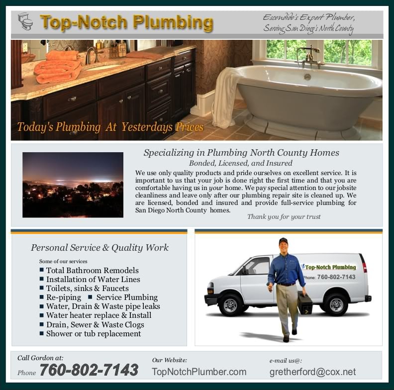 Top-Notch Plumbing AD