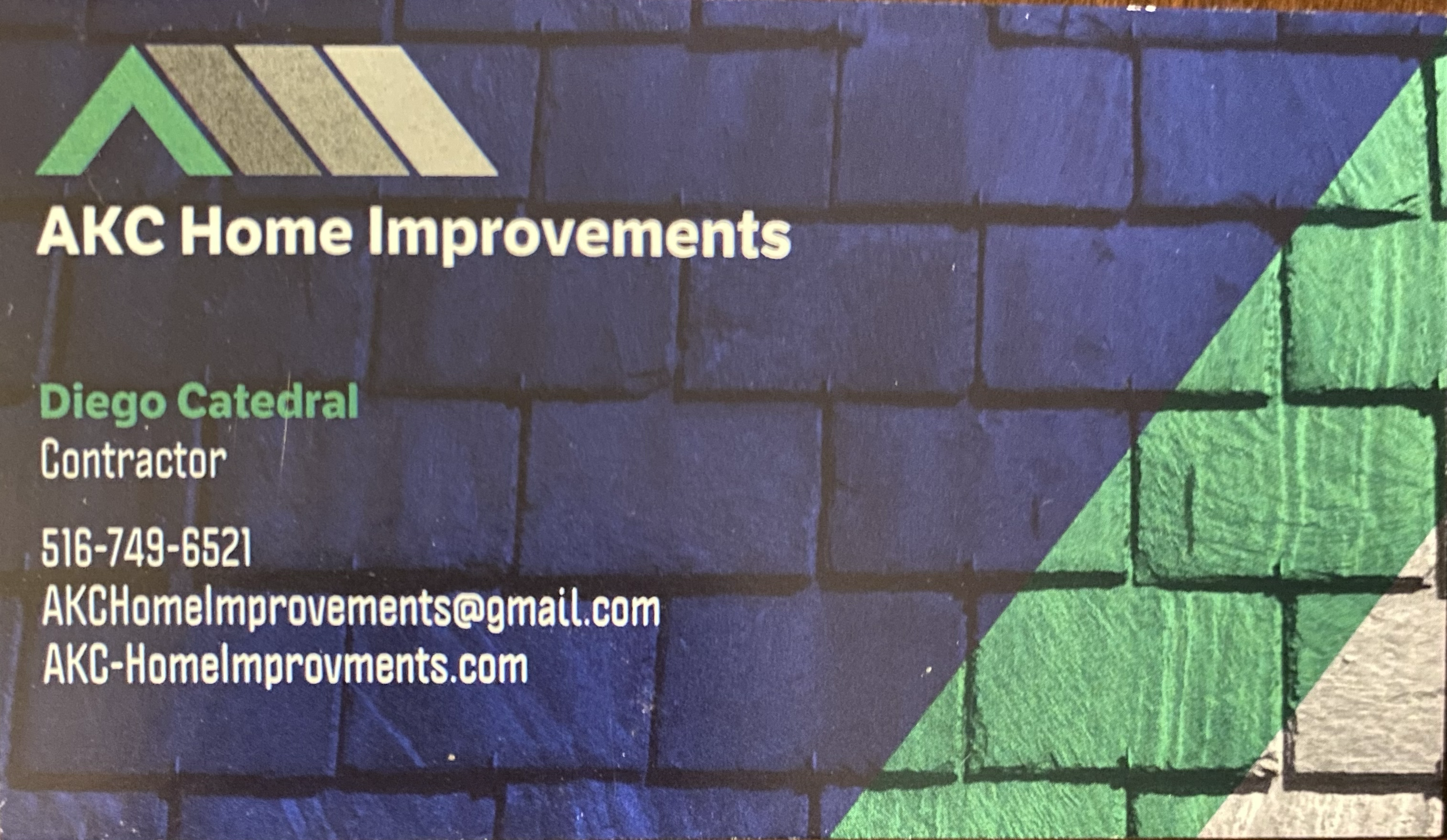 Akc home improvements  logo