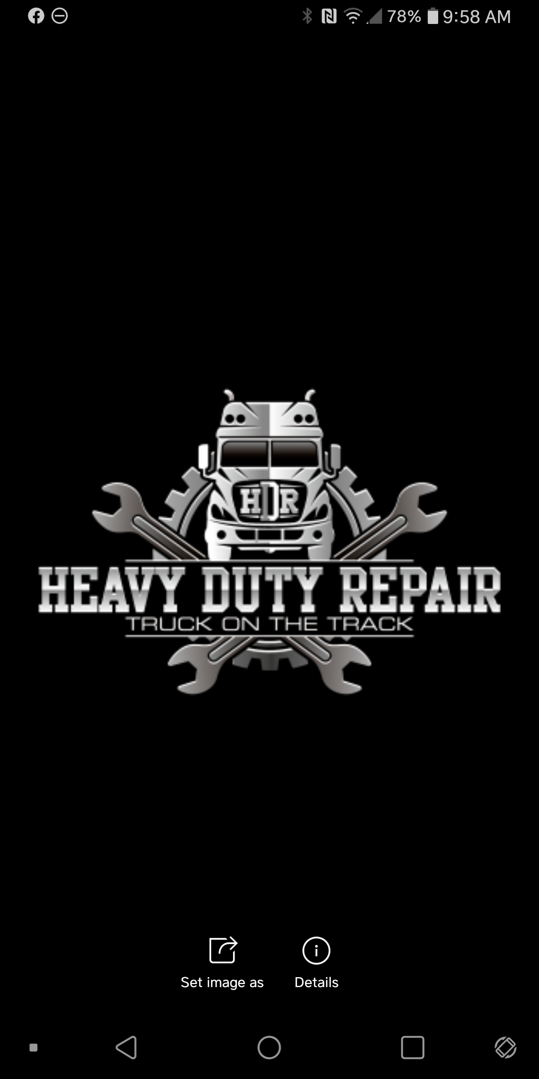 Within your budget mobile repair service logo