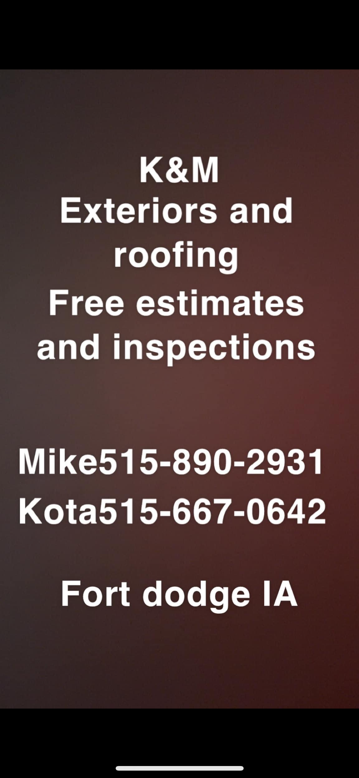 Avatar for K&m roofing