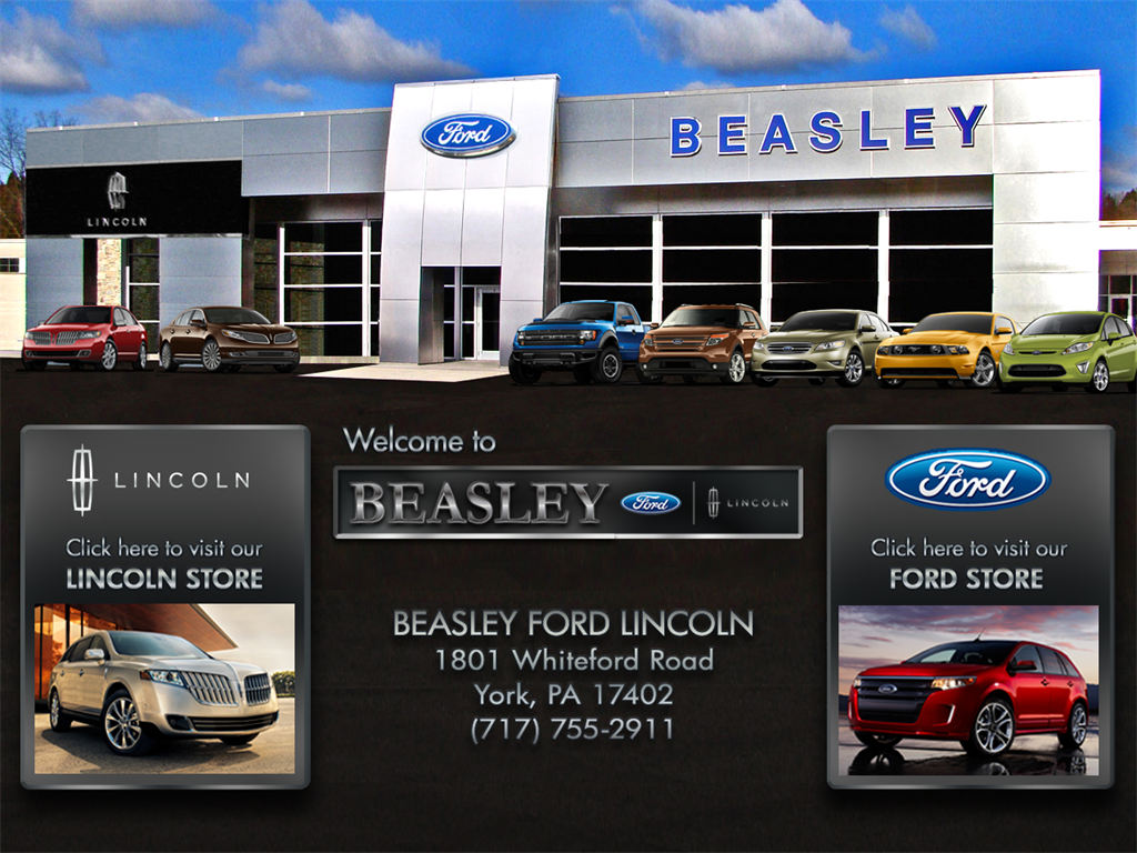 Beasley Ford Lincoln Showroom