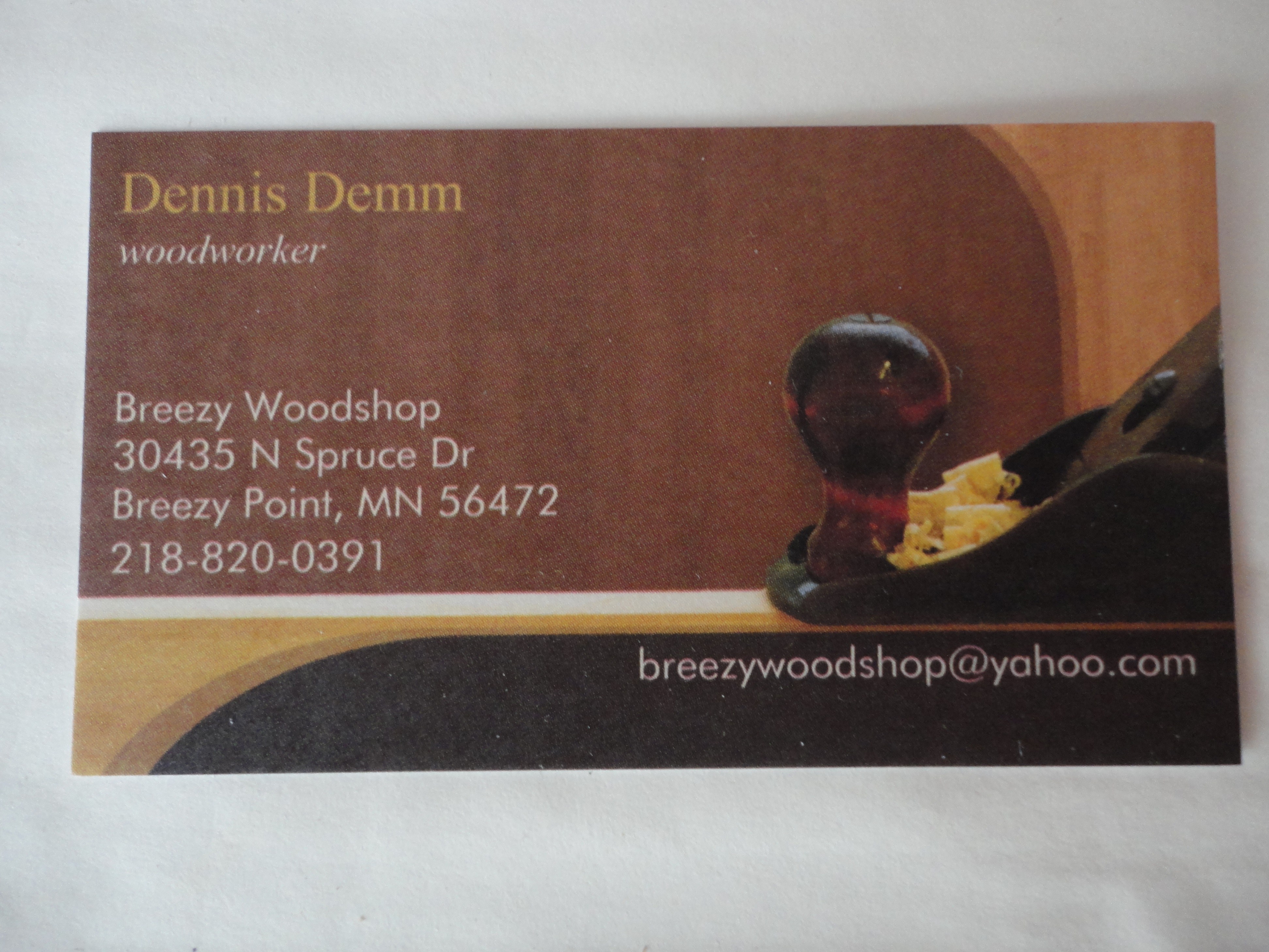 Breezy Woodshop logo