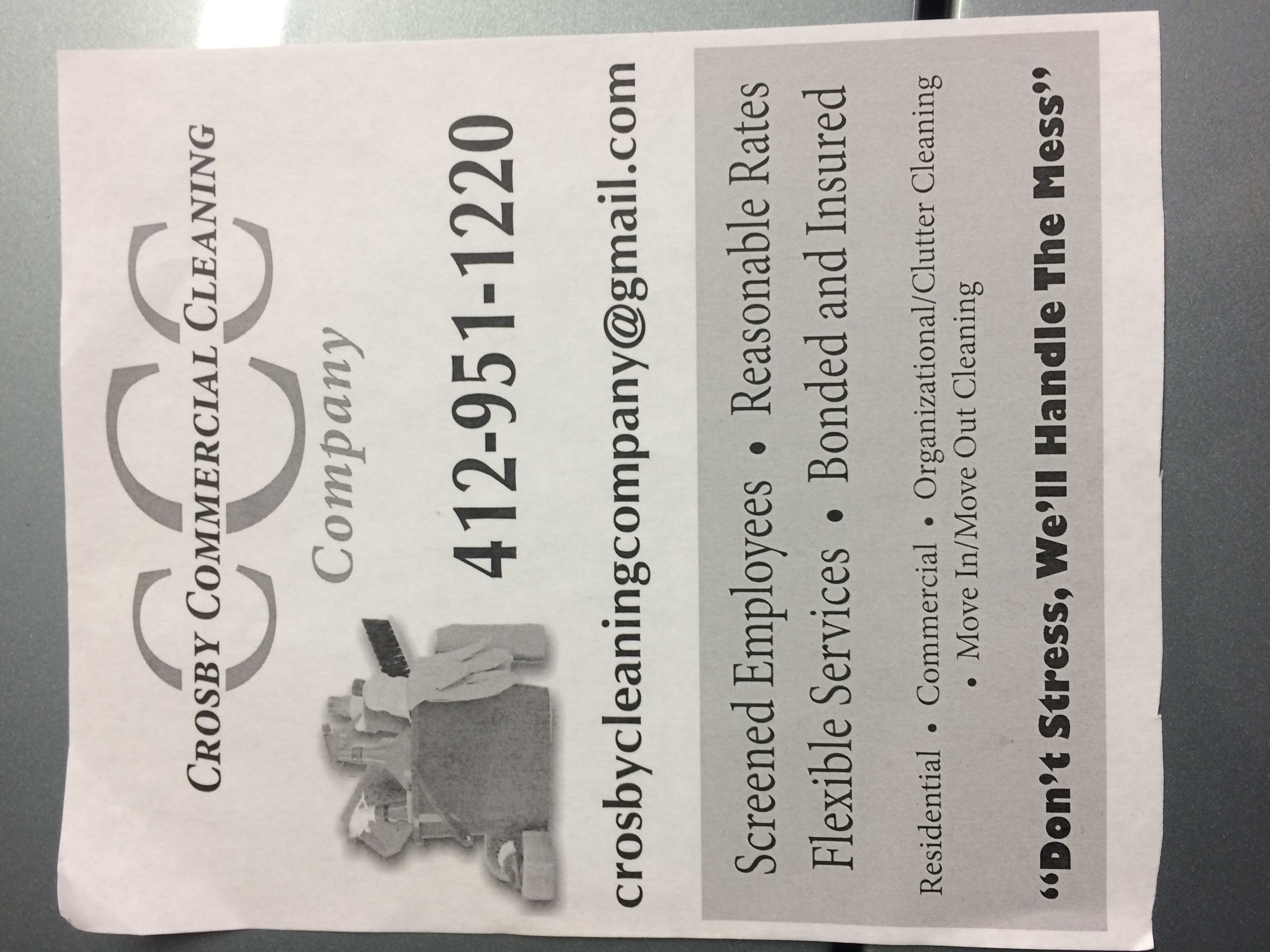 Avatar for Crosby Commercial Cleaning Company