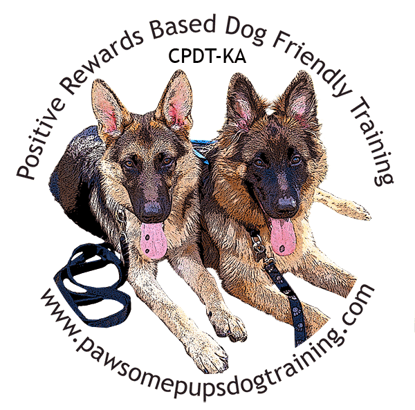 Logo for Pawsome Pups Dog Training