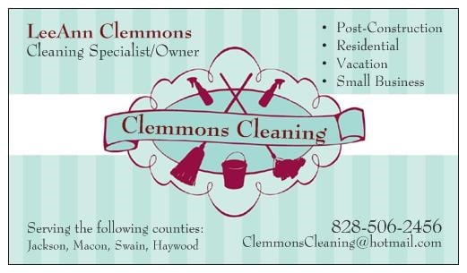 Clemmons Cleaning, LLC logo