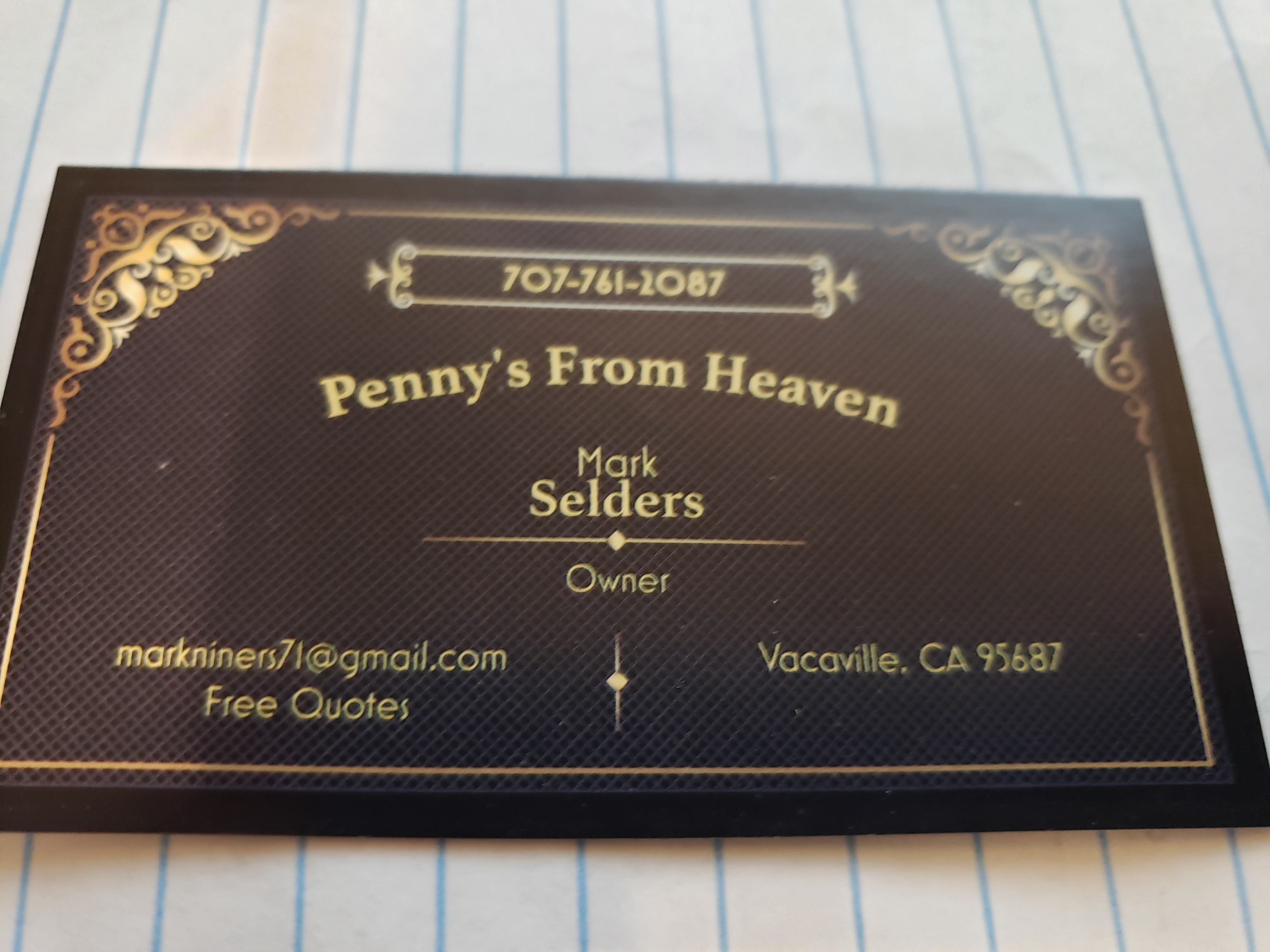 Logo for Penny's From Heaven Landscaping