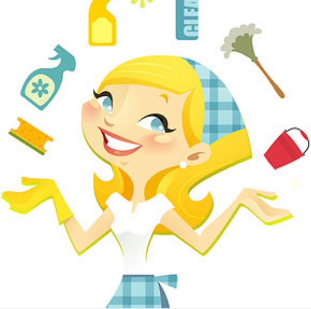 Two Girls and a Mop with a Guy and a Hammer logo