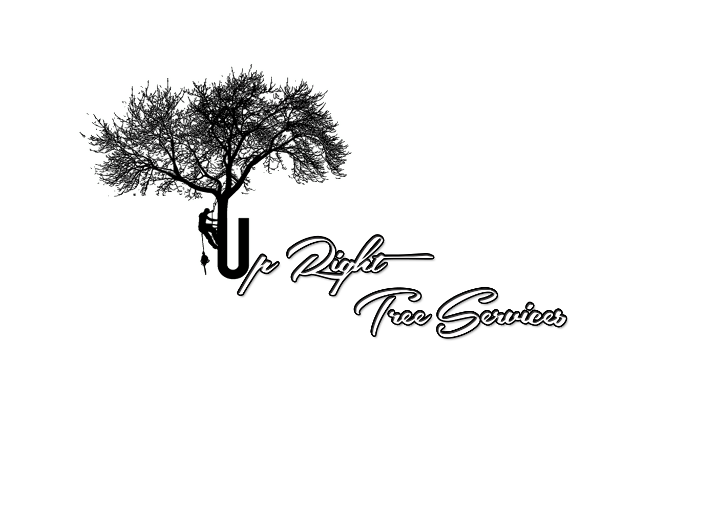 Logo for Up Right Tree Service