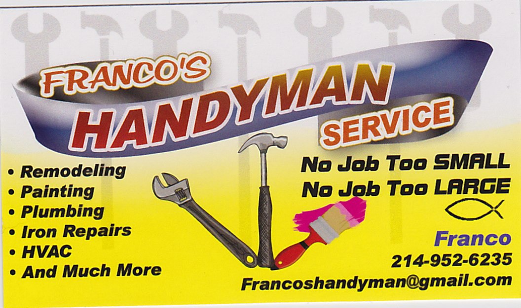 Logo for Franco's Handyman