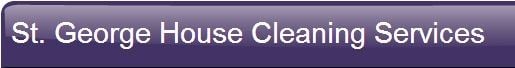 St George House Cleaning Services logo