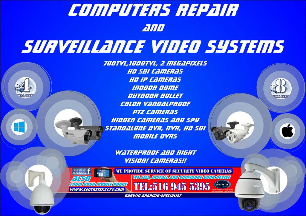 Surveillance Systems and computer repair