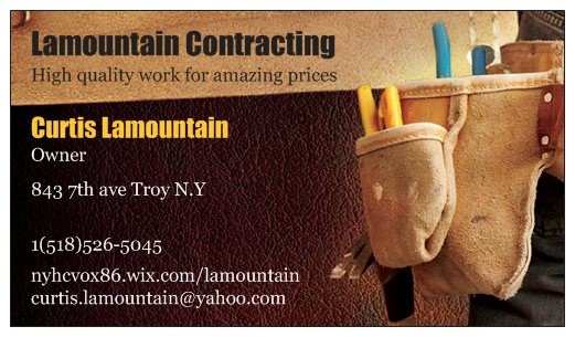 Lamountain Contracting logo